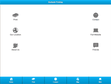 Tablet Screenshot of burbankprint.com